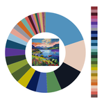 Colour wheel / palette