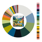 Colour wheel / palette