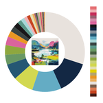 Colour wheel / palette