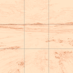 Sepia sketch with grid