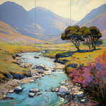 Painting with grid