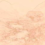 Sepia sketch