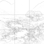 Sketch with grid