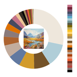 Colour wheel / palette