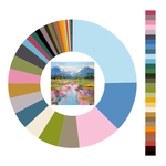 Colour wheel / palette