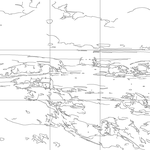 Line drawing with grid