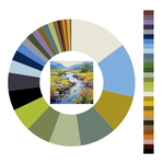 Colour wheel / palette