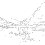 Line drawing with grid