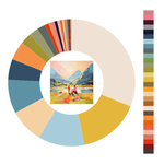 Colour wheel / palette