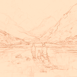 Sepia sketch