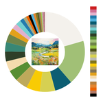 Colour wheel / palette