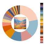 Colour wheel / palette