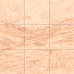 Sepia sketch with grid