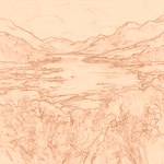 Sepia sketch