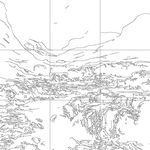 Line drawing with grid