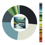 Colour wheel / palette