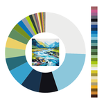 Colour wheel / palette