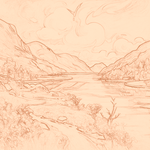 Sepia sketch