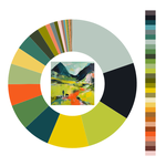 Colour wheel / palette