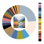 Colour wheel / palette