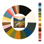 Colour wheel / palette