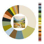 Colour wheel / palette