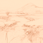 Sepia sketch