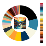 Colour wheel / palette