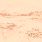 Sepia sketch