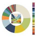 Colour wheel / palette