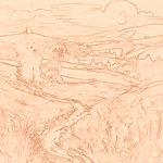 Sepia sketch