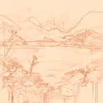 Sepia sketch