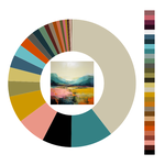 Colour wheel / palette