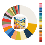 Colour wheel / palette