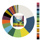 Colour wheel / palette