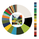 Colour wheel / palette