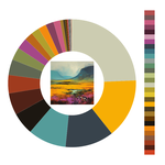 Colour wheel / palette