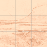 Sepia sketch with grid