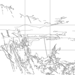 Line drawing with grid