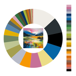 Colour wheel / palette