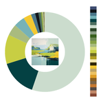 Colour wheel / palette