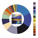 Colour wheel / palette