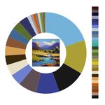 Colour wheel / palette