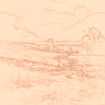 Sepia sketch