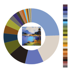 Colour wheel / palette