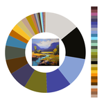 Colour wheel / palette