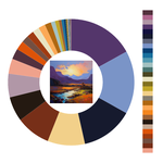 Colour wheel / palette