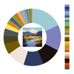 Colour wheel / palette