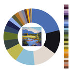 Colour wheel / palette