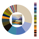 Colour wheel / palette